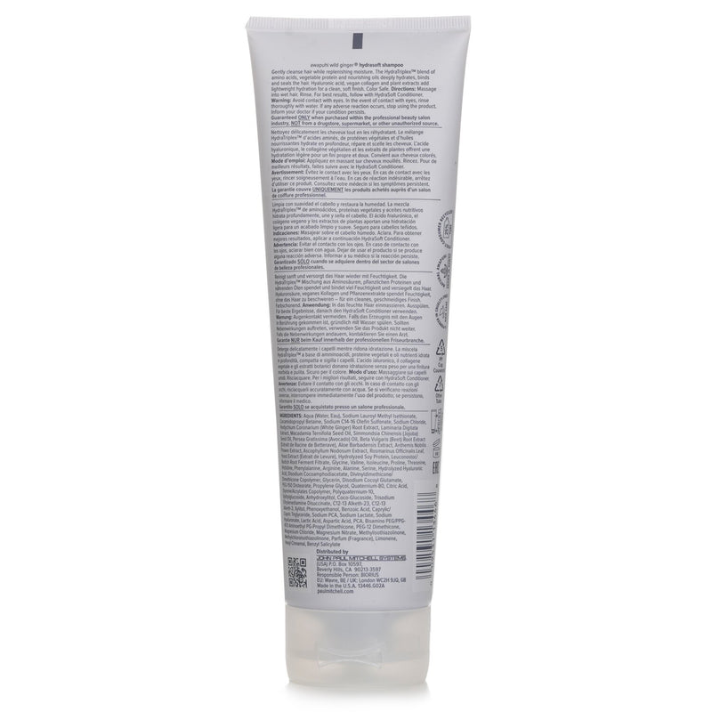 Paul Mitchell Awapuhi Wild Ginger Hydrasoft Shampoo  250ml