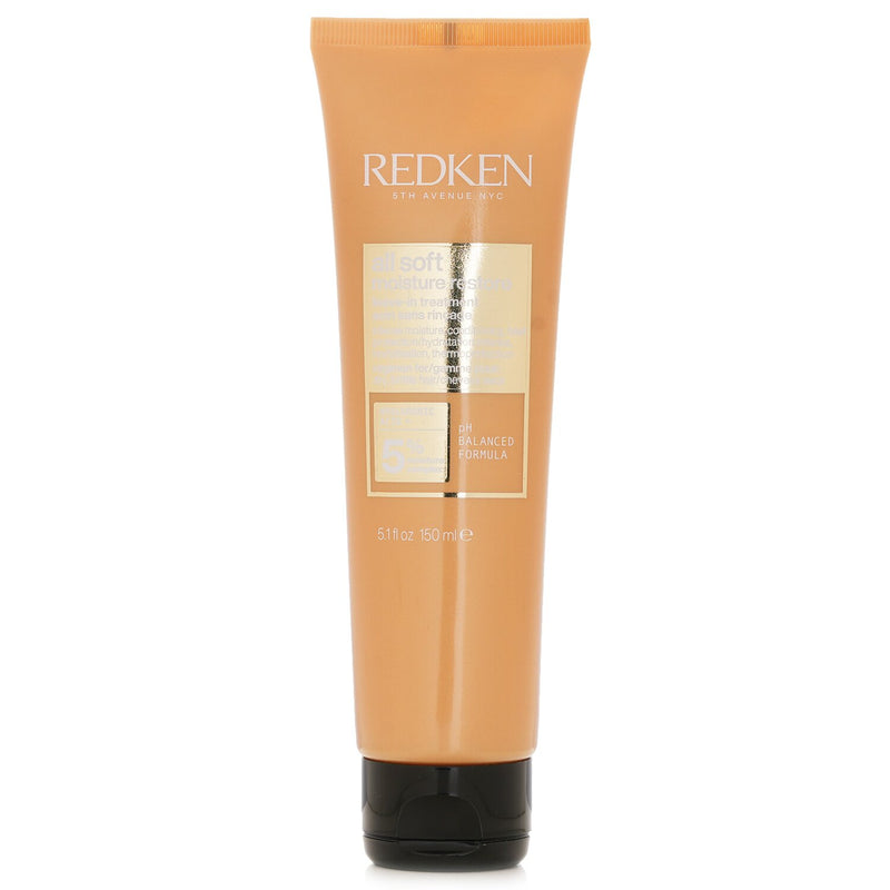 Redken All Soft Moisture Restore Leave In Treatment 5% Hyaluronic  150ml