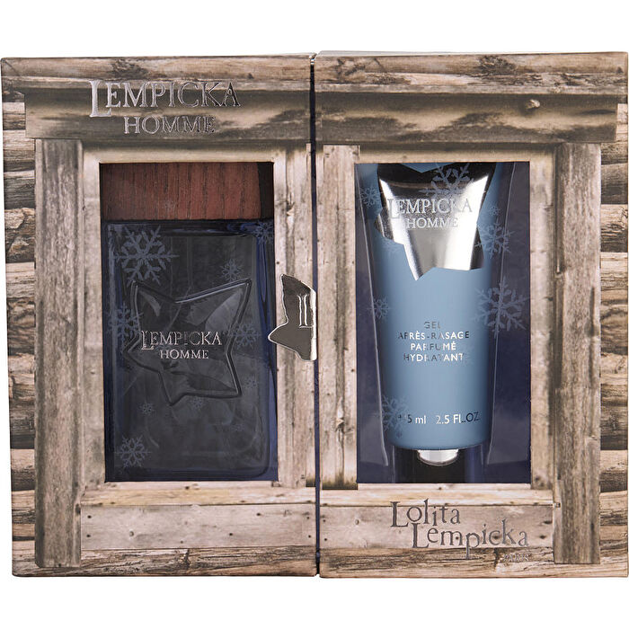 Lolita Lempicka Homme Eau De Toilette Spray 100ml/3.4oz & Aftershave Gel 75ml/2.5oz