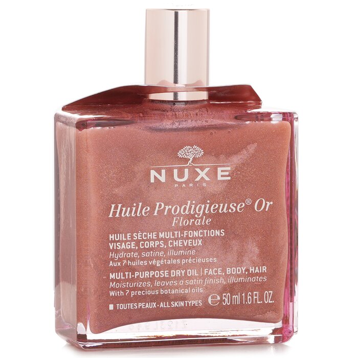 Nuxe Huile Prodigieuse Or Florale Multi Purpose Face Body Hair Dry Oil  50ml/1.6oz