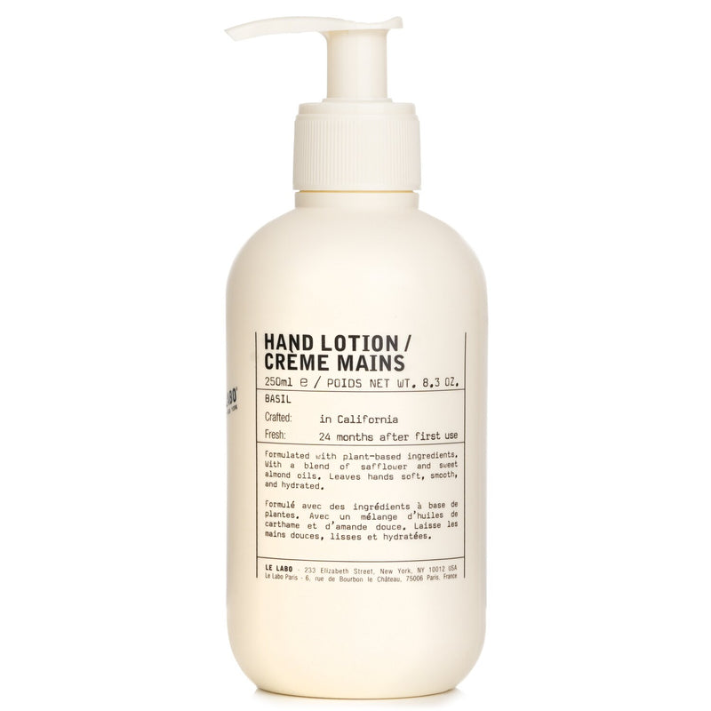Le Labo Basil Hand Lotion  250ml/8.3oz