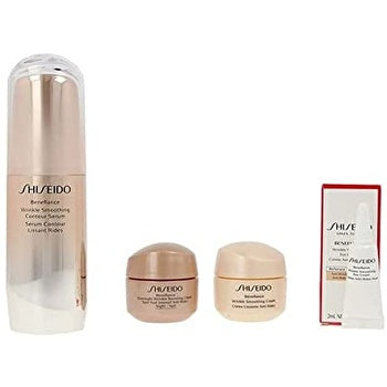 Shiseido Anti Wrinkle Woman Set ( Serum 30ml & Smoothing Cream 15ml & Overnight Cream 15ml & Eye Cream 2ml)