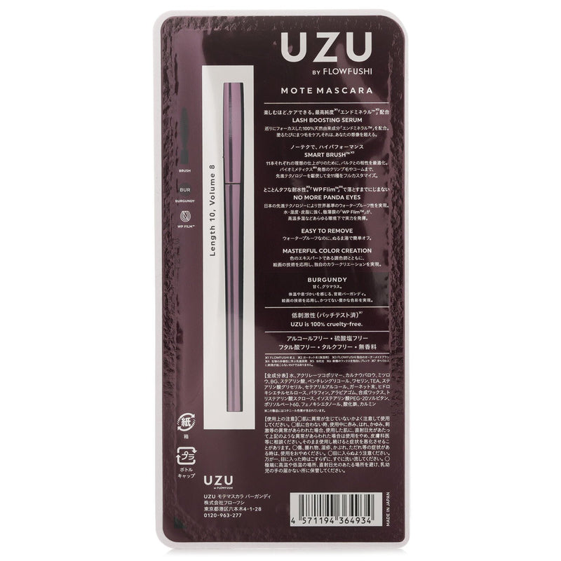 UZU Mote Mascara - # Burgundy  5.5g