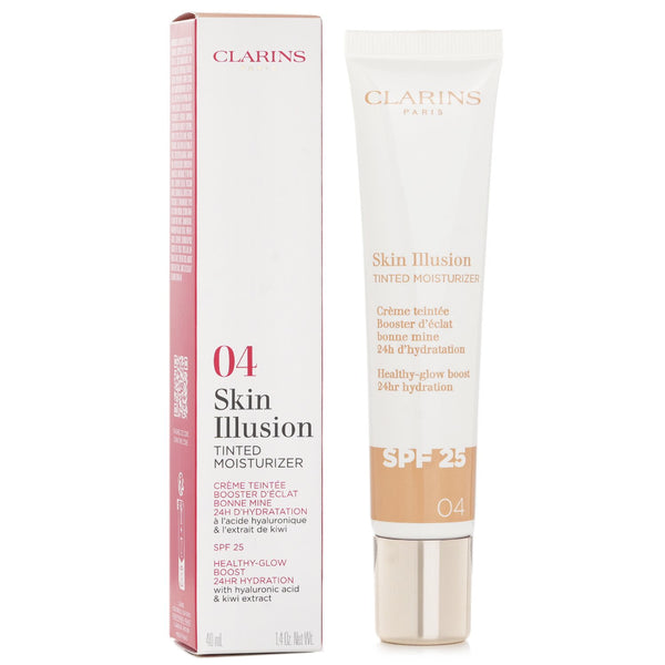 Clarins Skin Illusion Tinted Moisturizer SPF 25 - # 4  40ml