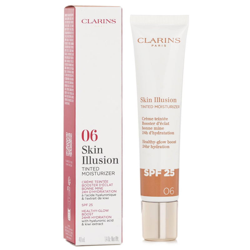 Clarins Skin Illusion Tinted Moisturizer SPF 25 - # 6  40ml