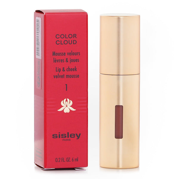 Sisley Color Cloud Lip & Cheek Velvet Mousse - # 1 Tawny  6ml/0.2oz