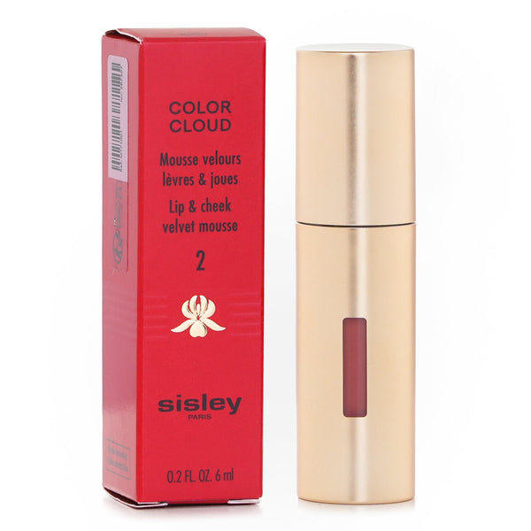 Sisley Color Cloud Lip & Cheek Velvet Mousse - # 2 Rosy  6ml/0.2oz