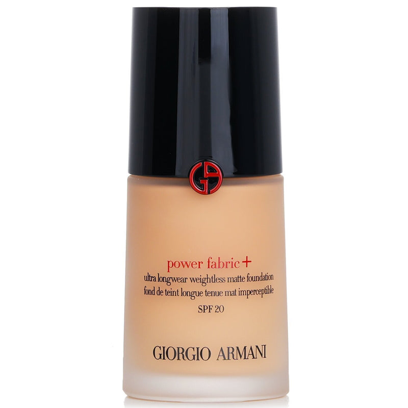 Giorgio Armani Power Fabric+ Ultra Longwear Weightless Matte Foundation SPF 20 - # 5.25  30ml/1oz