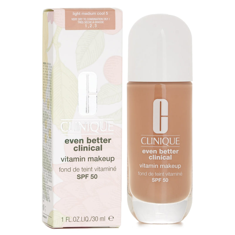 Clinique Even Better Clinical Vitamin MakeUp Foundation SPF 50 - # 5 Light Medium Cool  30ml