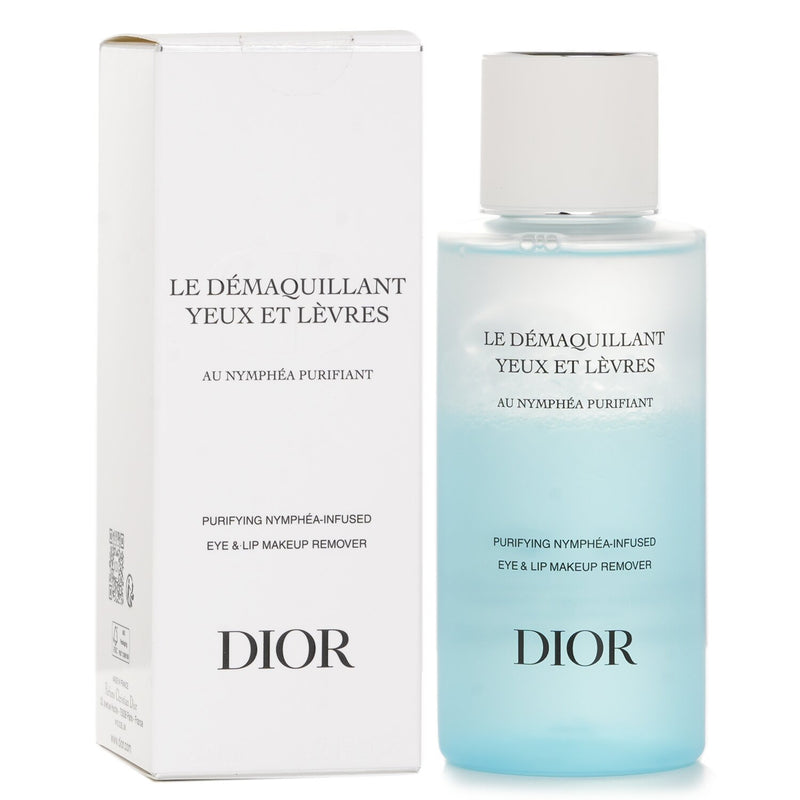 Christian Dior Purifying Nymphea Infused Eye & Lip Makeup Remover  125ml
