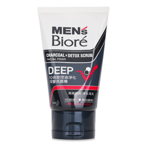 Biore MEN'S Charcoal Detox Deep  100g