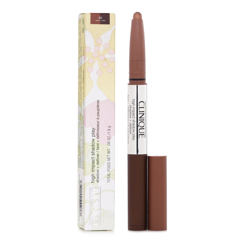Clinique High Impact Shadow Play™ Shadow + Definer - # 05 Rum + Cola  1.9g