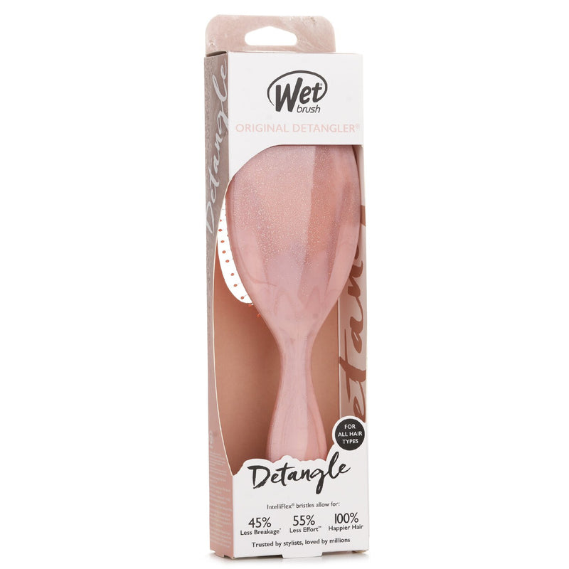 Wet Brush Original Detangler Glitter Waves Coral Hair Brush  1pc