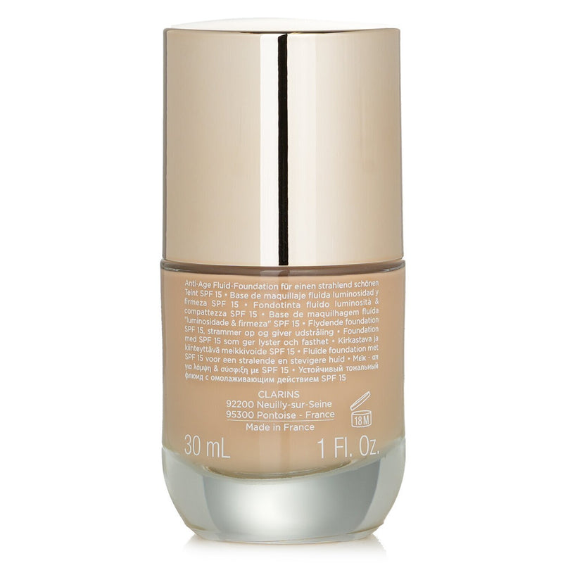 Clarins Everlasting Youth Fluid Illuminating & Firming Foundation SPF 15 - # 108 Sand(Box Slightly Damaged)  30ml/1oz