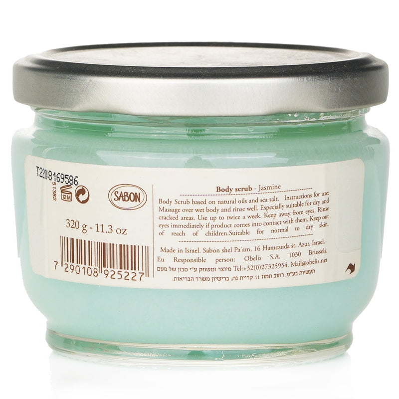 Sabon Body Scrub - Delicate Jasmine (Box Damaged)  320g/11.3oz