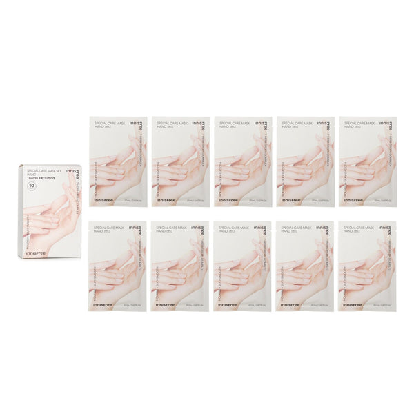 Innisfree Special Care Mask Set Hand Travel Exclusive  20ml x 10sheets
