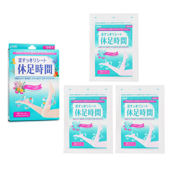 Lion Cooling Sheet For Legs  18 pcs