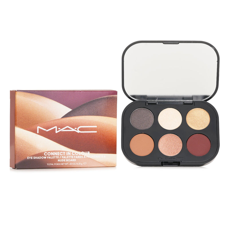 MAC Connect In Colour Eyeshadow Palette X6 - # Nude Board  6.25g