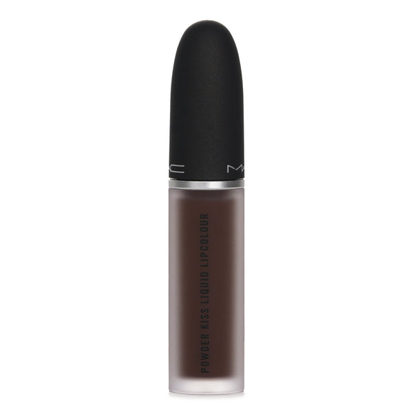 MAC Powder Kiss Liquid Lipcolour -# 955 Chestnut  5ml