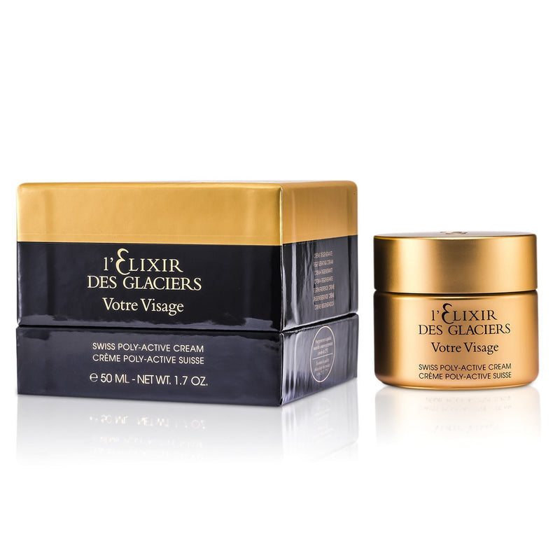 Valmont Elixir Des Glaciers Votre Visage - Swiss Poly-Active Cream (Unboxed)  50ml/1.7oz