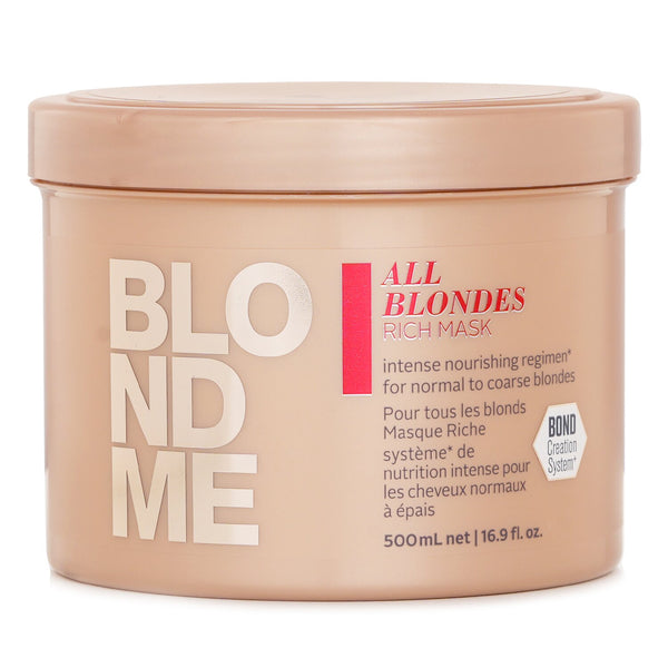 Schwarzkopf Blond Me All Bl Rich Mask  500ml