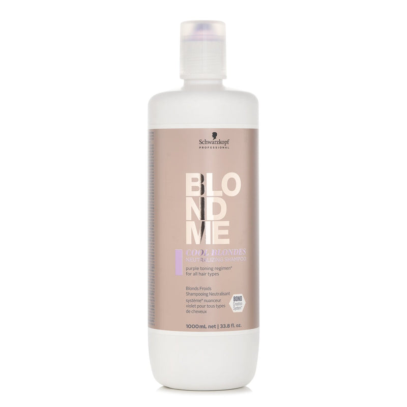 Schwarzkopf Blond Me Cool Blondes Neutralizing Shampoo  1000ml