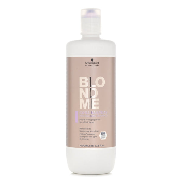 Schwarzkopf Blond Me Cool Blondes Neutralizing Shampoo  1000ml