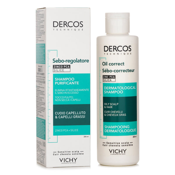 Vichy Dercos Tech Oil Control Shampoo  200ml