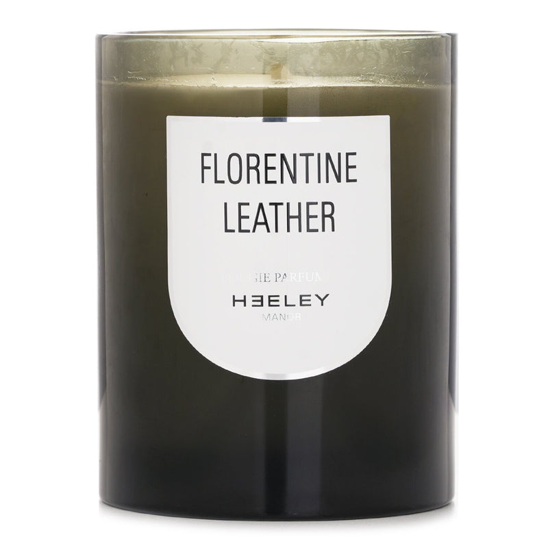 HEELEY Florentine Leather Bougie Parfumee Candle  290g