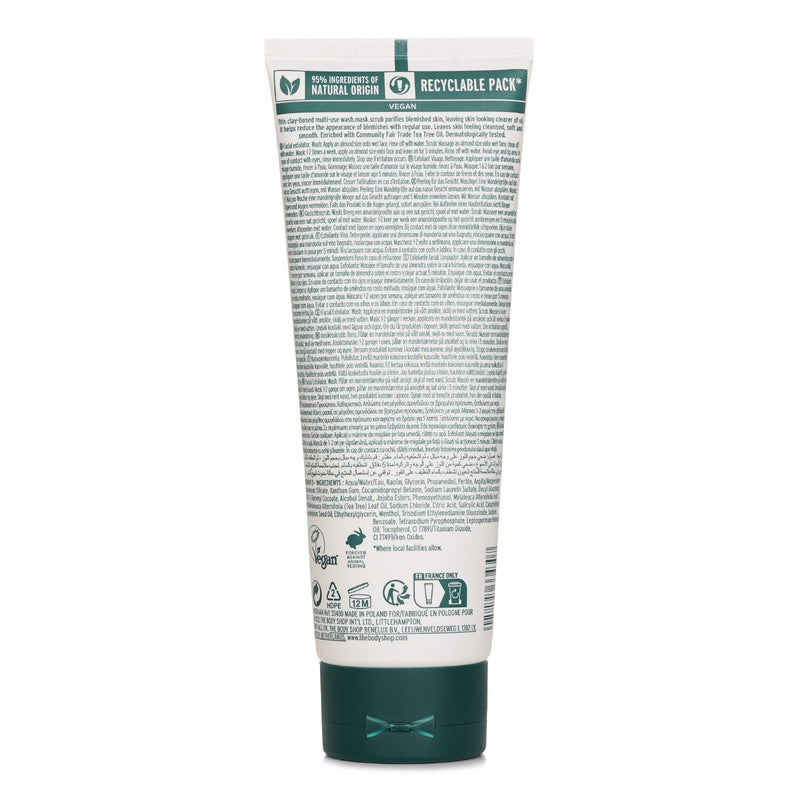 The Body Shop Tea Tree 3In1 Wash Scrub Mask  125ml