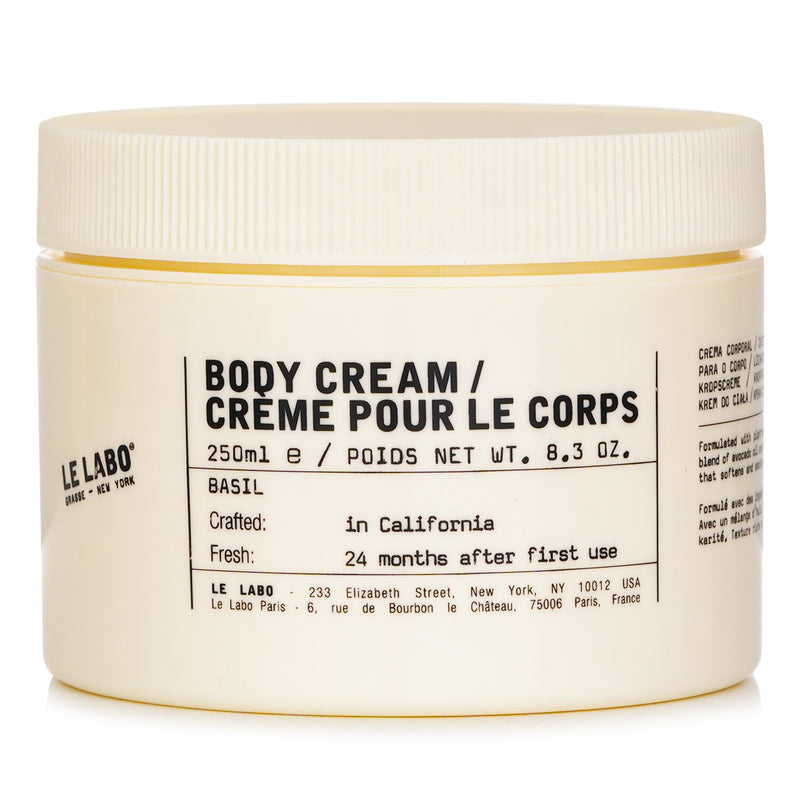 Le Labo Basil Body Cream  250ml