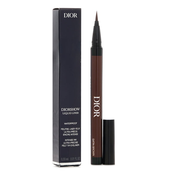 Christian Dior Liquid Liner Ultra Precise Felt Tip Eyeliner - # 781 Satin Brown  0.55ml