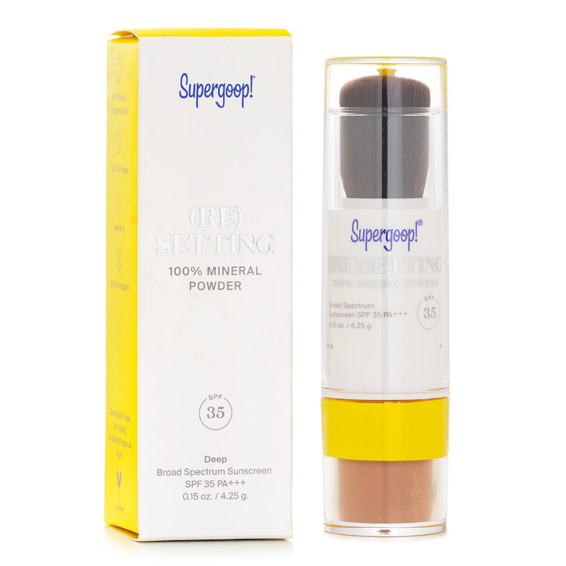 Supergoop (Re)setting Mineral Powder SPF 35 - # Deep  4.25g