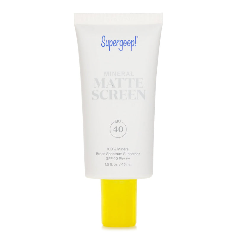 Supergoop Mineral Mattescreen SPF 40  45ml