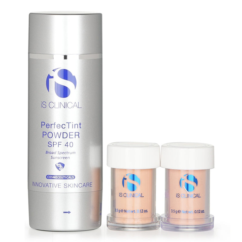 IS Clinical Perfectint Powder SPF 40 Sunscreen Cream (1 Brush + 2 Cartridges) (Unboxed)  3.5g/0.12oz