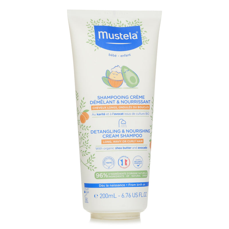Mustela Detangling & Nourishing Cream Shampoo  200ml