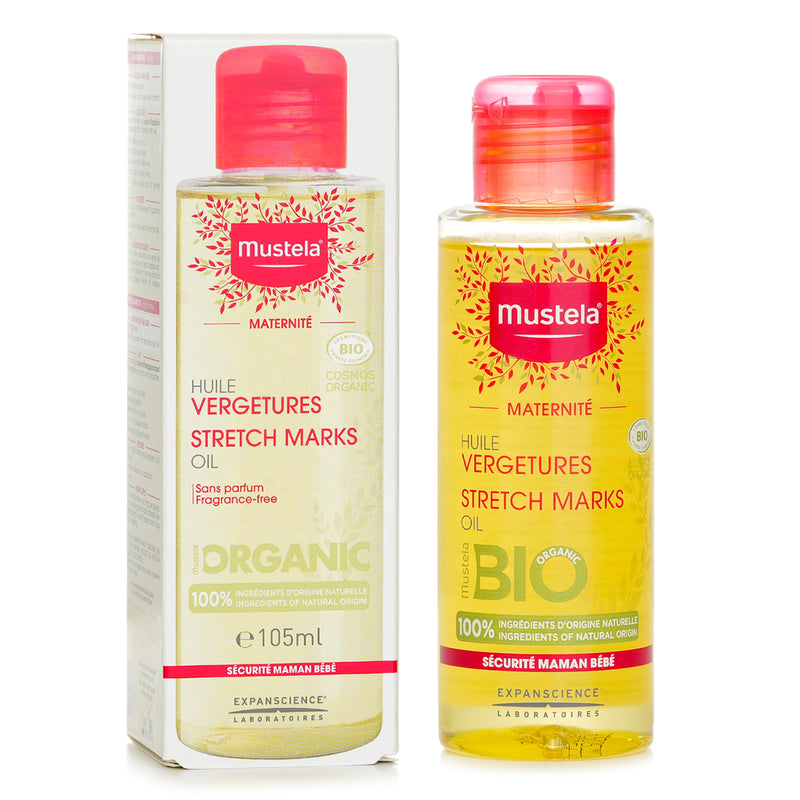 Mustela Maternity Certified Organic Stretch Marks Oil  105ml