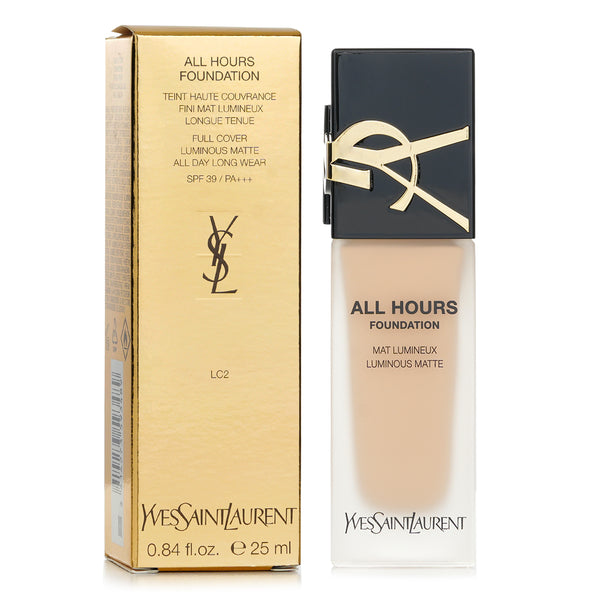Yves Saint Laurent All Hours Foundation SPF 39 - # LC2  25ml