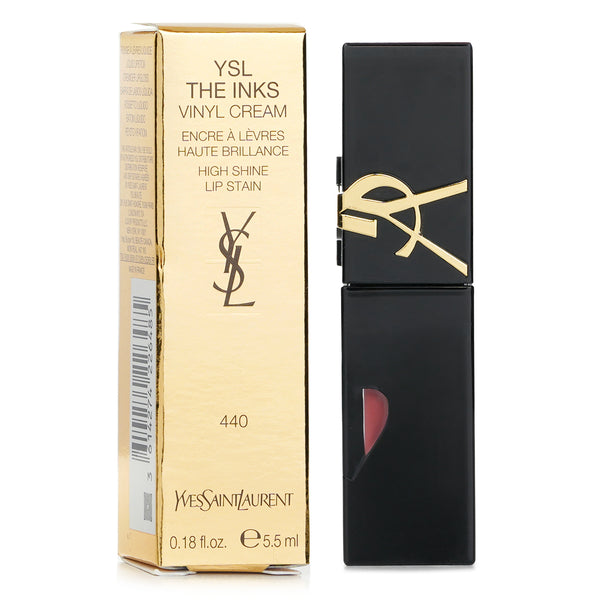 Yves Saint Laurent The Inks Vinyl Cream High Shine Lip Stain - # 440 Blush Connection  5.5ml