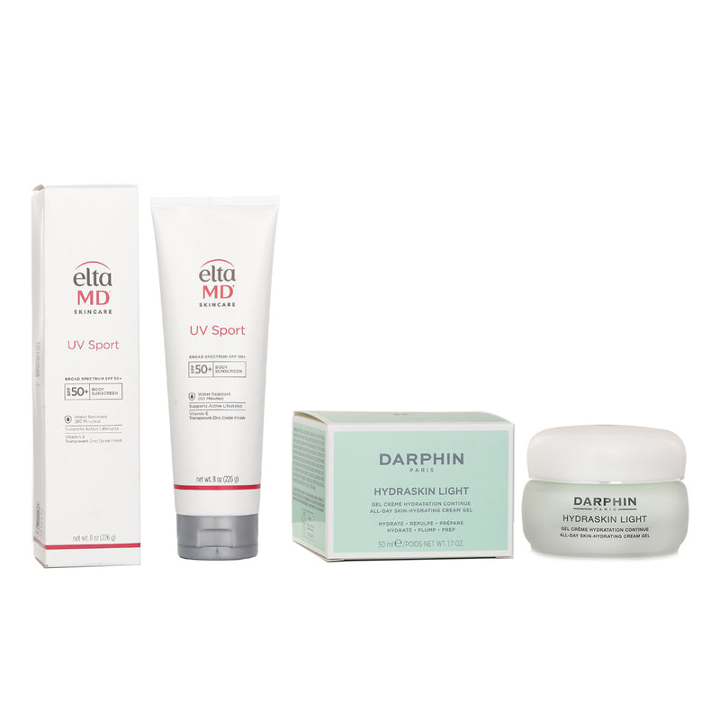 Darphin Darphin Hydraskin Light 50ml X EltaMD UV Sport Broad Spectrum SPF 50 226g 2pcs