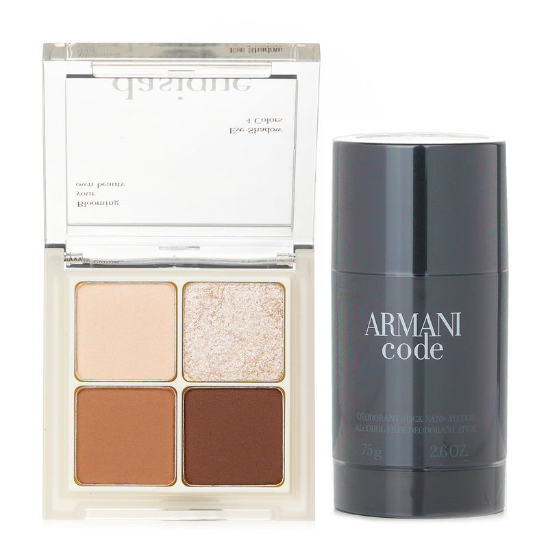 Giorgio Armani Giorgio Armani Armani Code Alcohol-Free Deodorant Stick 75g X Dasique Shadow Palette - # Under Eye Maker 7G  2pcs