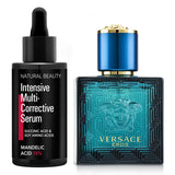 Versace Versace Eros Eau De Toilette Spray 30ml X Natural Beauty Intensive Multi-Corrective Serum - Mandelic Acid 18% (Exp Date: 12/2025) 35ml  2pcs