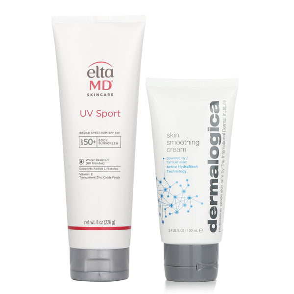 Dermalogica Dermalogica Skin Smoothing Cream 100ml X EltaMD UV Sport Broad Spectrum SPF 50 226g  2pcs