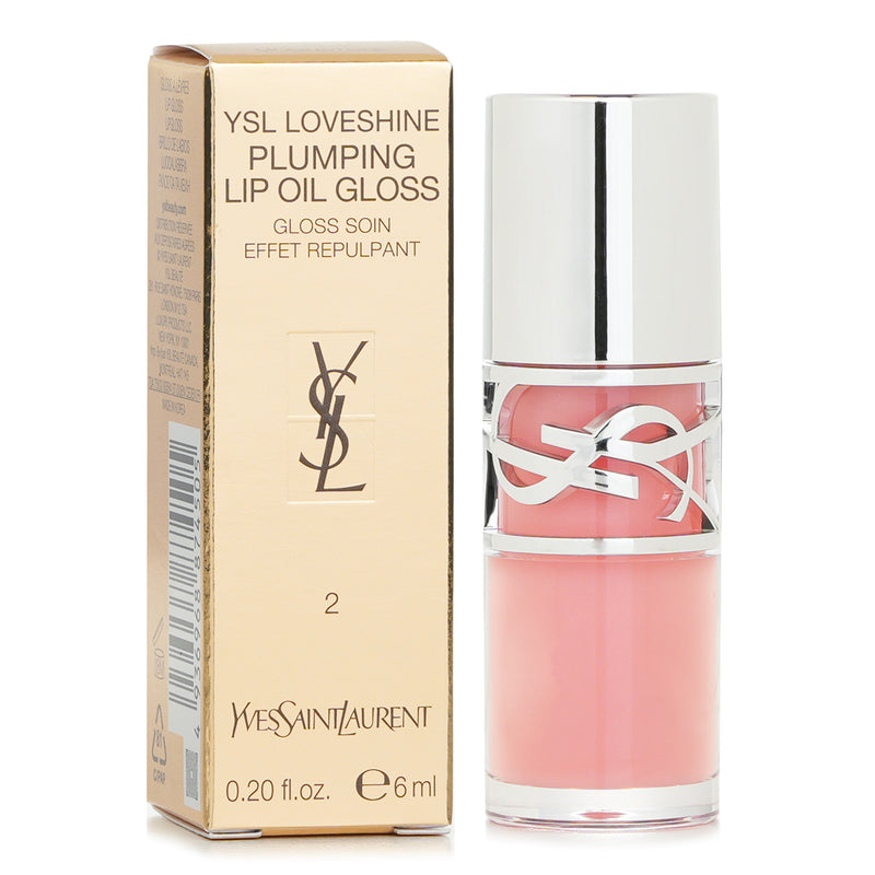 Yves Saint Laurent Loveshine Plumping Lip Oil Gloss - # 2 Lucky Moonstone 6ml