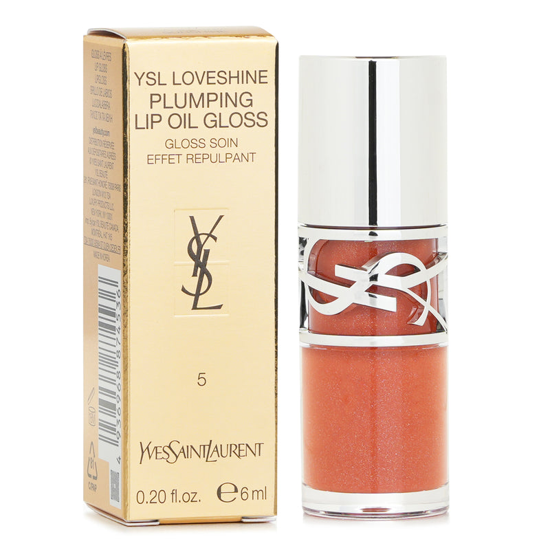 Yves Saint Laurent Loveshine Plumping Lip Oil Gloss - # 5 California Sunshine 6ml