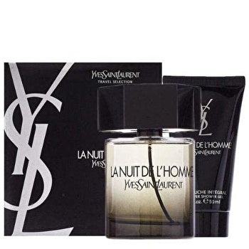 Yves Saint Laurent La Nuit De L'homme Yves Saint Laurent Eau de Toilette Spray & All Over Shower Gel 1.6 3.3 oz