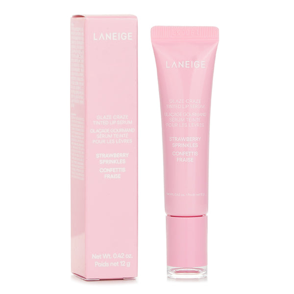 Laneige Glaze Craze Tinted Lip Serum - # Strawberry Sprinkles 12g