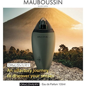 Mauboussin Discovery Eau de Parfum for Men - Woody, Aromatic & Citrusy Scents 100ml