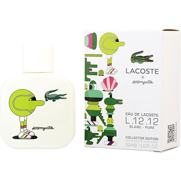 Lacoste Eau De Lacoste L.12.12 Blanc Pure Eau De Toilette Spray (jeremyville Colector Edition) 50ml/1.6oz
