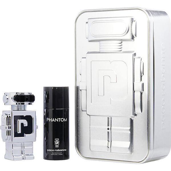 Paco Rabanne Phantom Eau De Toilette Spray 100ml/3.4oz & Deodorant Spray 150ml/5oz